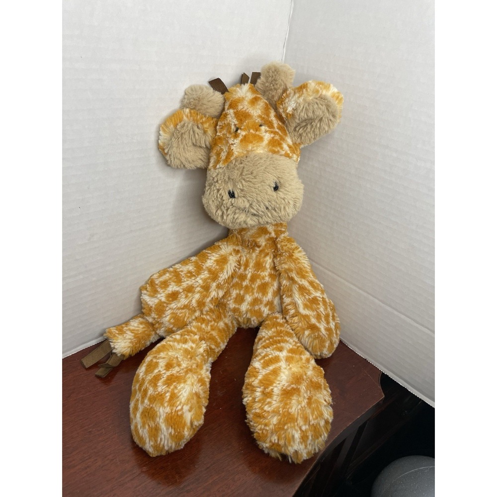 Jellycat Merryday Giraffe 16" Plush Floppy Soft Beanie Authentic Retired Rare
